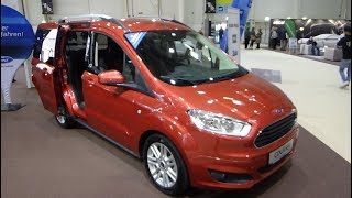 2018 Ford Tourneo Courier Titanium  Exterior and Interior  Autotage Hamburg 2018 [upl. by Anders]