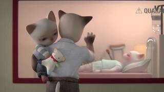 Trois Petits Chats 3D animated short film [upl. by Aznerol]