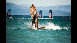 Windsurfing in Vasiliki 2017 [upl. by Ynehteb]