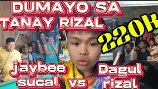 220k DUMAYO SA TANAY RIZAL 🎱 JAYBEE SUCAL VS DAGUL TANAY 11222024 [upl. by Babbette217]