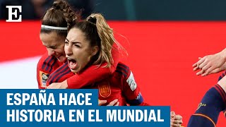 España jugará la final del Mundial de Australia así han sonado los goles ante Suecia  EL PAÍS [upl. by Hpeseoj]