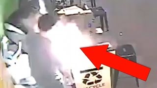 Vape Explodes In Mans Face [upl. by Eseerehc206]