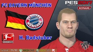 H BADSTUBER FC Bayern München [upl. by Kurzawa842]