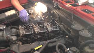 1968 Fiat Dino Spider  First engine start in 30 years [upl. by Quick699]