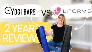 Yoga Mat 2 Year Review  Liforme vs Yogi Bare  Emily Rowell Yoga [upl. by Dempsey849]