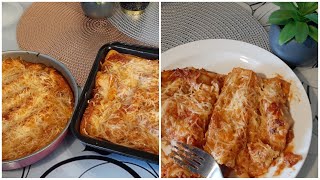 Recette facile de lasagnes Bolognaises maison fondantes et moelleuses وصفة اللازاني سهلة ولذيذة [upl. by Einalam]