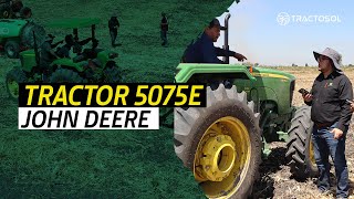 Tractor 5075E John Deere [upl. by Jamnis]