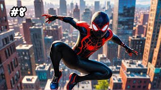 Spider Man Miles Morales Walkthrough Gameplay 8 [upl. by Dahsra]