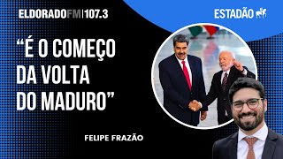 Lula recebe Maduro no Planalto critica sanções dos EUA e defende reabilitação da Venezuela [upl. by Aicxela]