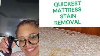 How to remove mattress stains easily [upl. by Ecaj]