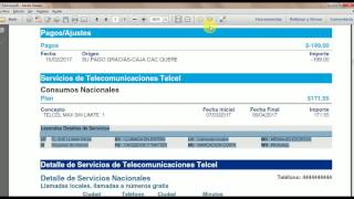 MI TELCEL conoce tu factura [upl. by Taryn]