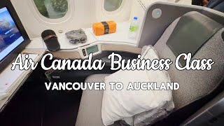 Air Canada Business Class  Boeing 7879  Travel Video [upl. by Fai]