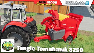 FS22  Teagle Tomahawk 8250 by JHHG Modding  Farming Simulator 22 New Mods Review 2K60 [upl. by Annas]