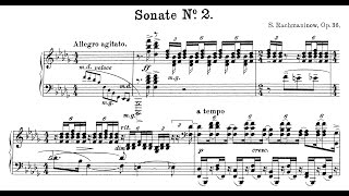 Rachmaninoff Piano Sonata No2 Op36 Lugansky Kocsis [upl. by Martainn]