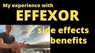 Effexor My experience with Venlafaxine SNRI [upl. by Halehs164]