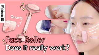 How to Use Rose Quartz Face Roller amp Benefits  Secrets for Slim  Youthful Face [upl. by Enilec]