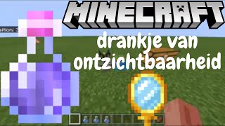 Hoe maak je een ontzichtbaar drankje in minecraft [upl. by Kaden]