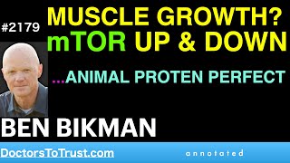 BEN BIKMAN r4  MUSCLE GROWTH mTOR UP amp DOWN…ANIMAL PROTEN PERFECT [upl. by Petite]