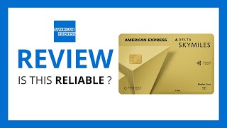 Delta SkyMiles Gold American Express Card  Test amp Review in 2024 Benefits Cons Score Fees [upl. by Novit]