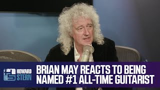 Brian May Reacts to Being Named the Greatest Guitarist by Guitar World [upl. by Rosemare698]