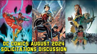 DC Comics August 2024 Solicitations Discussion [upl. by Blinny]