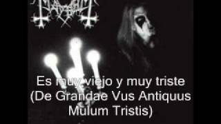 Mayhem  De Mysteriis Dom Sathanas Subtitulado [upl. by Amat]