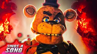 Freddy Fazbear Sings A Song Five Nights at Freddys Movie Parody FNAF Horror [upl. by Onairelav]