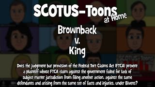 Brownback v King SCOTUSToons [upl. by Maurer29]