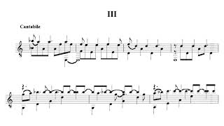 Carlo Domeniconi  Koyunbaba Suite for Guitar Op 19 Score video [upl. by Sheply]