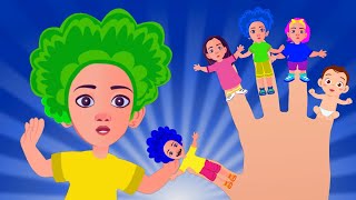 Finger Family Song  Extended Family Daddy Finger Nursery Rhyme  Kuku and Cucudu [upl. by Hyams694]