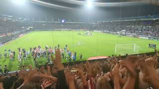 Willem II  Telstar Spelers en kingside vieren het kampioenschap [upl. by Arrad]