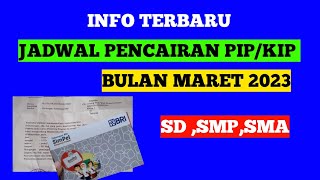 Jadwal pencairan bantuan PIP di bulan Maret 2023 [upl. by Aroved]