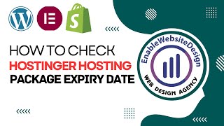 How to check hostinger hosting package expiry date [upl. by Ateval]