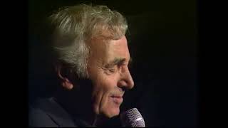 Charles Aznavour  Les bons moments 1996 [upl. by Lyrac960]