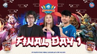 GRAND FINAL  EFC SUPER STAGE MLBB WITH POP MIE DAY 1 [upl. by Barris]