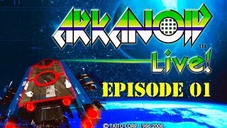 Arkanoid Live  Xbox 360  Episode 01 Longplay [upl. by Starlin]