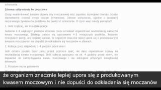 Dieta w dnie moczanowej – jadłospis [upl. by Aurelea]