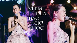 Hà Nhi  Vì Em Chưa Bao Giờ Khóc nên anh cứ nghĩ em không buồn …  Hạ Long Live Performance [upl. by Laemaj]