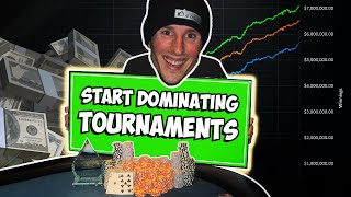 START DOMINATING Small Stakes Poker Tournaments [upl. by Ahsiaa]