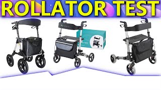 ✔ Rollator Test 2023  Vorstellung der Besten 3♯ [upl. by Irehj945]