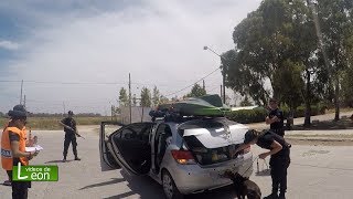 Viaje a Bahía San Blas Control policial en las rutas de Argentina Videos de Leon [upl. by Guillemette522]