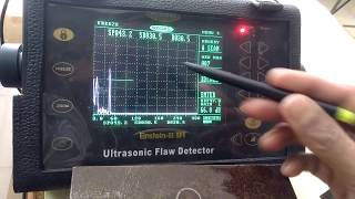 ULTRASONIC NDT TEST IN हिन्दी [upl. by Lonna]