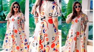 Half collar kurti cutting amp stichingbox pleated kurti cutting stitchingpocket wali kurti cutting [upl. by Searle438]