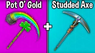 5 PICKAXES TRYHARDS USE in FORTNITE Battle Royale Tryhard Harvesting Tools [upl. by Hild]