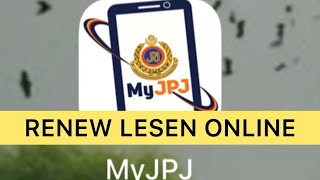 Tutorial renew lesen memandu online dengan MyJPJ [upl. by Cariotta]