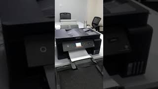 🖨️ L14150 A4 Duplex Printing Speed Demos  Abhishek Products  AbhishekIDcom [upl. by Anirt]