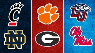 10 BEST NONCONFERENCE Games of the 2021 College Football Season [upl. by Minsat]