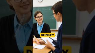 quotThe Donkey Makeover A Classroom Surprisequot😀😀funny donkey shorts [upl. by Margarette]