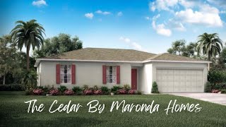 The Cedar by Maronda Homes [upl. by Neehahs]