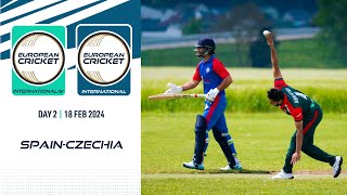 🔴 ECIW amp ECI SpainCzechia 2024  Day 2  T10 Live International Cricket  European Cricket [upl. by Fast353]